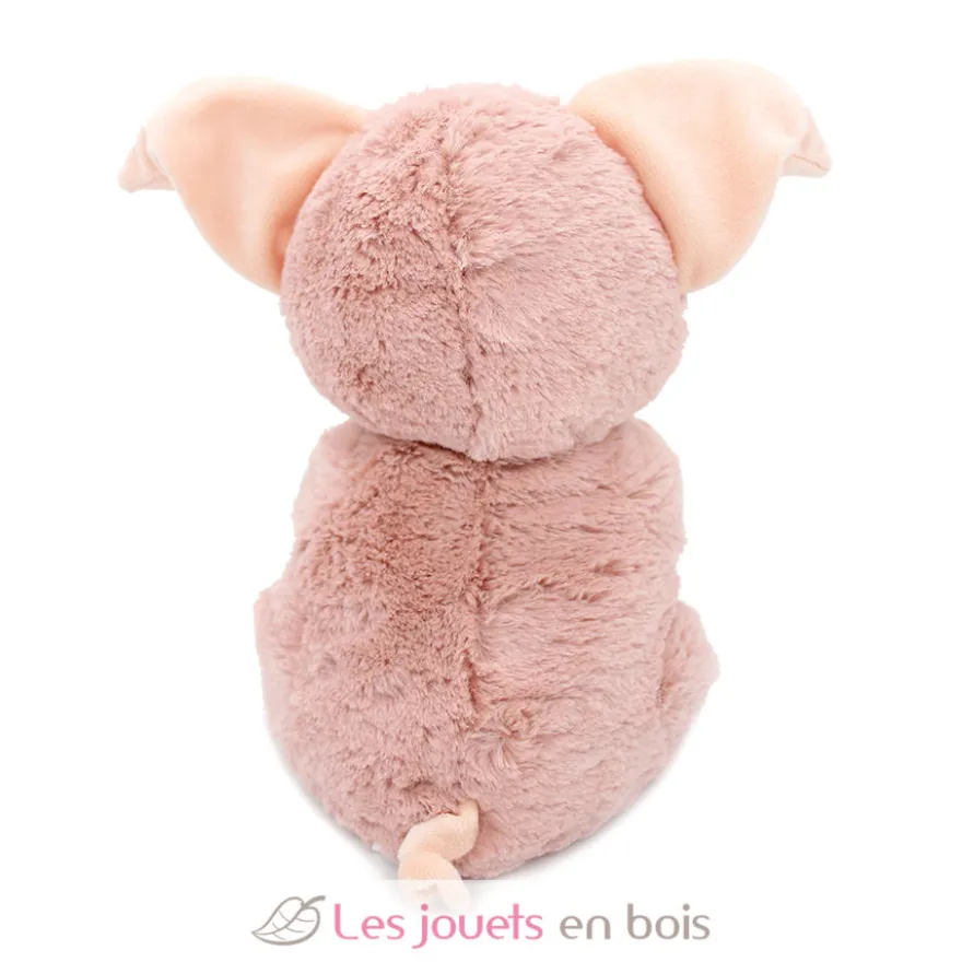 Peluche cochon Barbekiou maman et son bébé rose - Les Déglingos