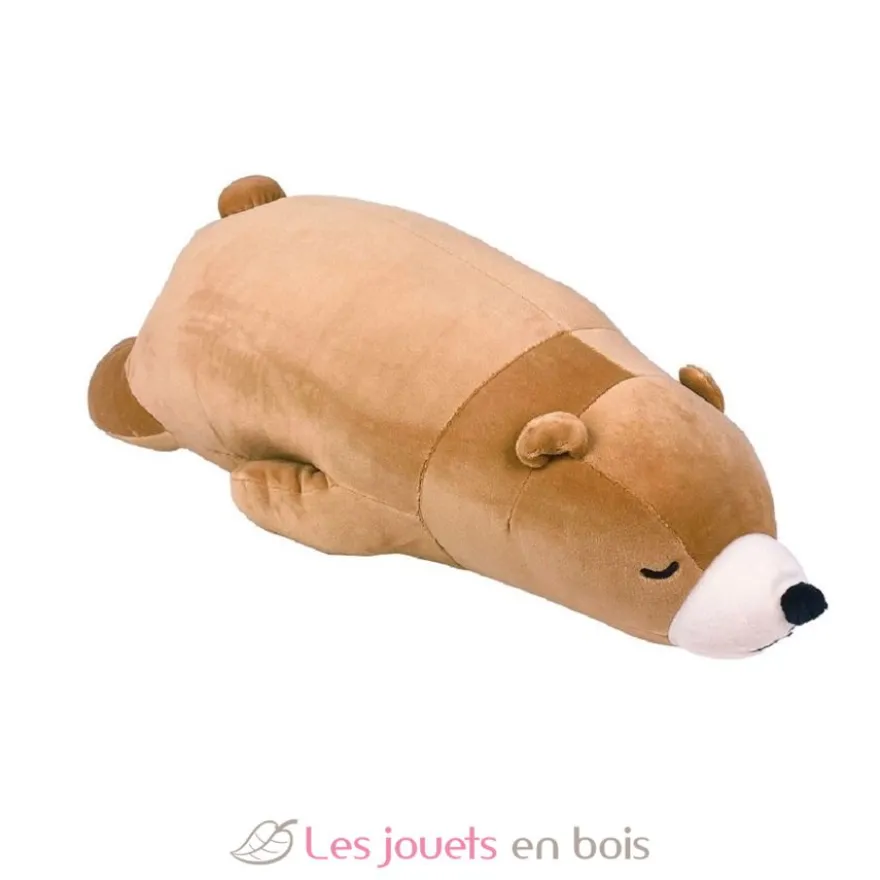 Peluche Cookie l'ours brun 53 cm - Nemu Nemu