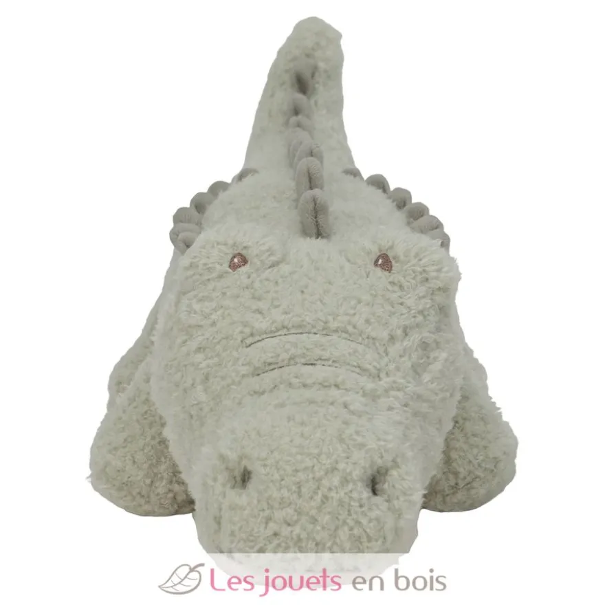Peluche Crocodile 40 cm vert - Safari Friends - Little Dutch