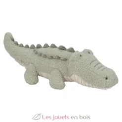Peluche Crocodile 40 cm vert - Safari Friends - Little Dutch