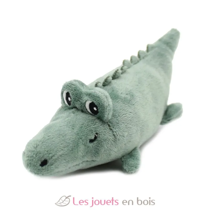 Peluche crocodile maman et son bébé vert - Les Déglingos