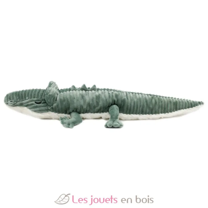 Peluche crocodile maman et son bébé vert - Les Déglingos