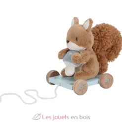 Peluche écureuil à tirer Forest Friends - Little Dutch