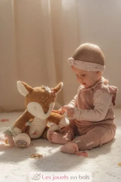 Peluche d'activités faon Fairy Garden - Little Dutch