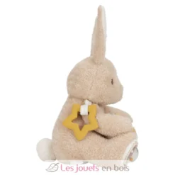 Peluche d'activités lapin Newborn - Little Dutch
