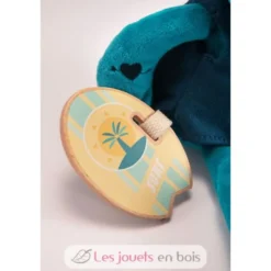 Peluche d'activités Marius surfeur 30cm - Lilliputiens
