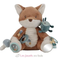 Peluche d'activités renard Forest Friends - Little Dutch