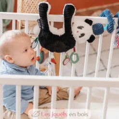 Peluche d'activités Rototos le panda - Les Déglingos
