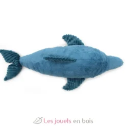 Peluche dauphin Tofou maman et son bébé bleu - Les Déglingos