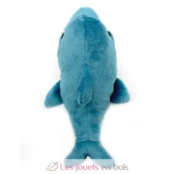 Peluche dauphin Tofou maman et son bébé bleu - Les Déglingos