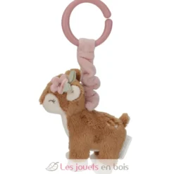 Peluche faon vibrante à suspendre - Little Dutch
