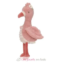 Peluche Flamant rose 25 cm - Safari Friends - Little Dutch