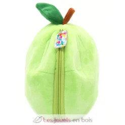 Peluche Flipetz Chien Pomme verte - Les Déglingos