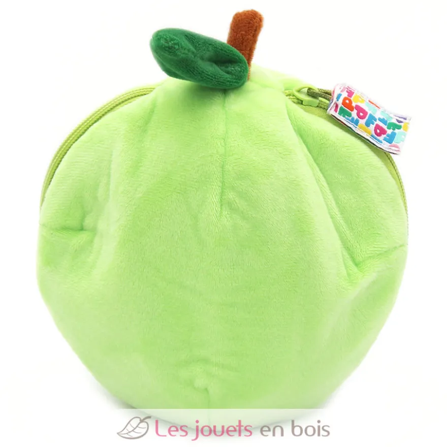 Peluche Flipetz Chien Pomme verte - Les Déglingos
