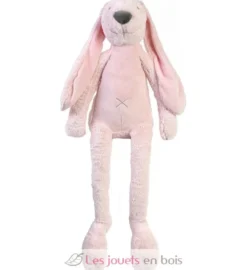 Peluche géante Lapin Richie rose clair - Happy Horse