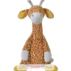 Peluche girafe Gianny 33cm crème tachetée marron - Happy Horse