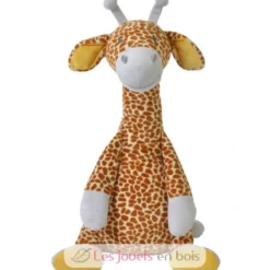 Peluche girafe Gianny 33cm crème tachetée marron - Happy Horse