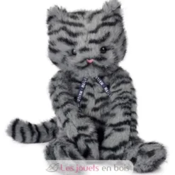 Peluche Grisouille Chat Méloé 37 cm - Maïlou Tradition