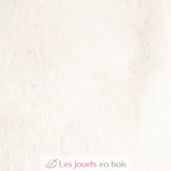 Peluche Lapin Fleurette blanc 35 cm - Doudou et Compagnie