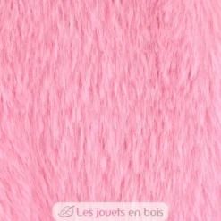 Peluche Lapin Fleurette rose 35 cm - Doudou et Compagnie