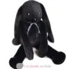 Peluche Lapin Méloé noir 37 cm - Maïlou Tradition