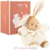 Peluche Lapin Patapouf crème 17 cm - Kaloo
