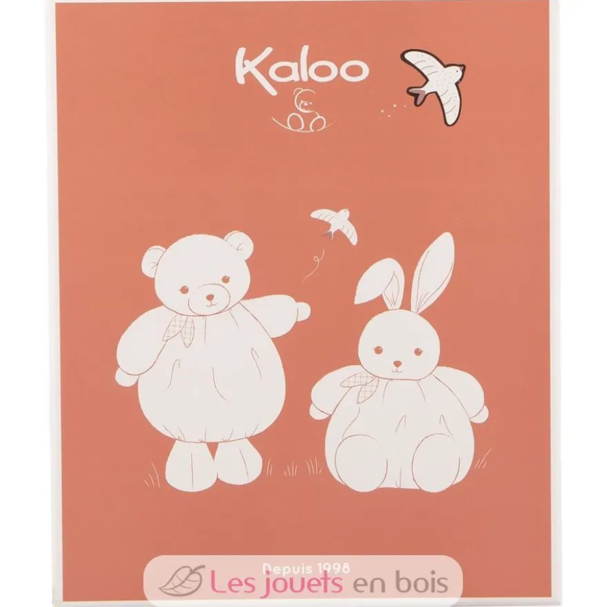Peluche Lapin Patapouf crème 17 cm - Kaloo