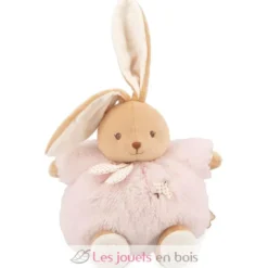 Peluche Lapin Patapouf rose 17 cm - Kaloo
