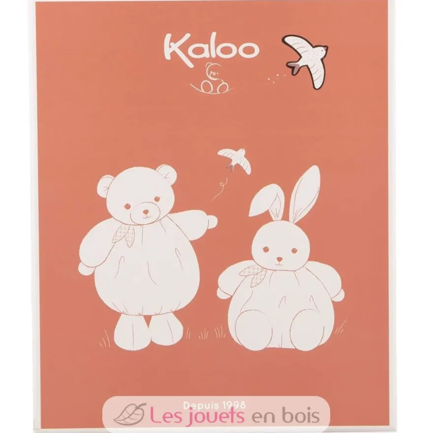 Peluche Lapin Patapouf rose 17 cm - Kaloo