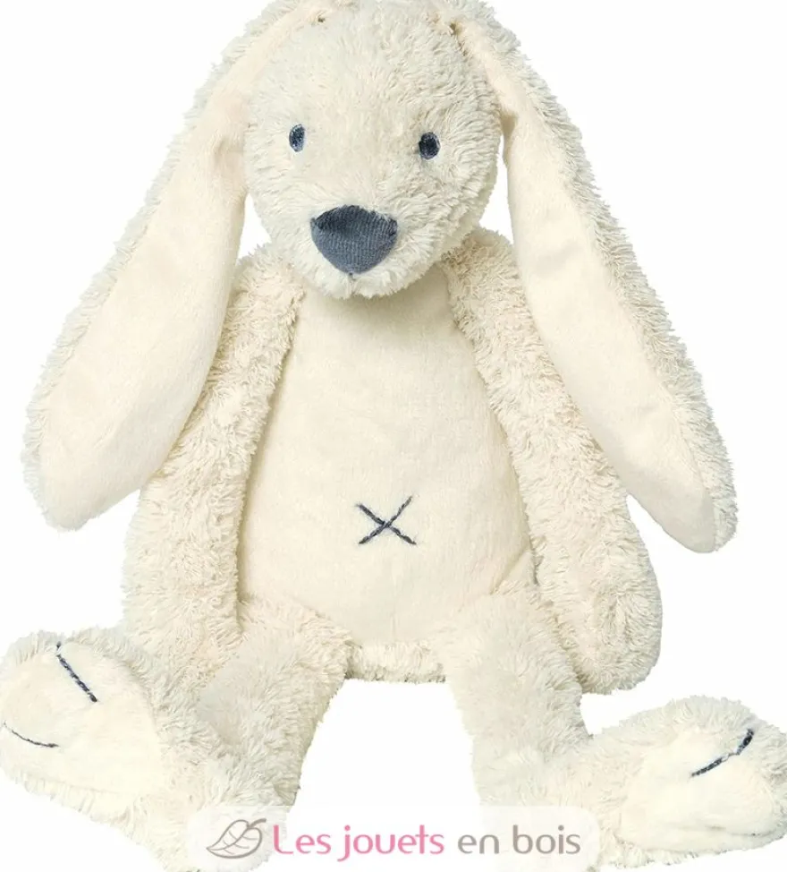 Peluche Lapin Richie beige crème 28 cm - Happy Horse