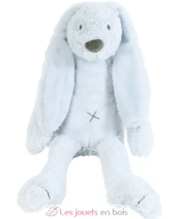 Peluche Lapin Richie bleu clair 38 cm - Happy Horse
