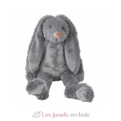 Peluche Lapin Richie gris 28 cm - Happy Horse