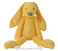 Peluche Lapin Richie jaune 58 cm - Happy Horse