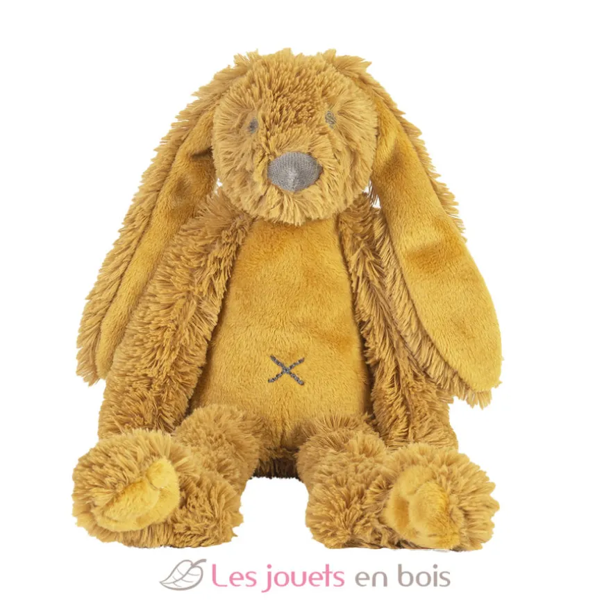 Peluche Lapin Richie Ocre 28 cm - Happy Horse