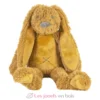 Peluche Lapin Richie ocre 38 cm - Happy Horse
