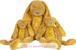 Peluche Lapin Richie Ocre 58 cm - Happy Horse