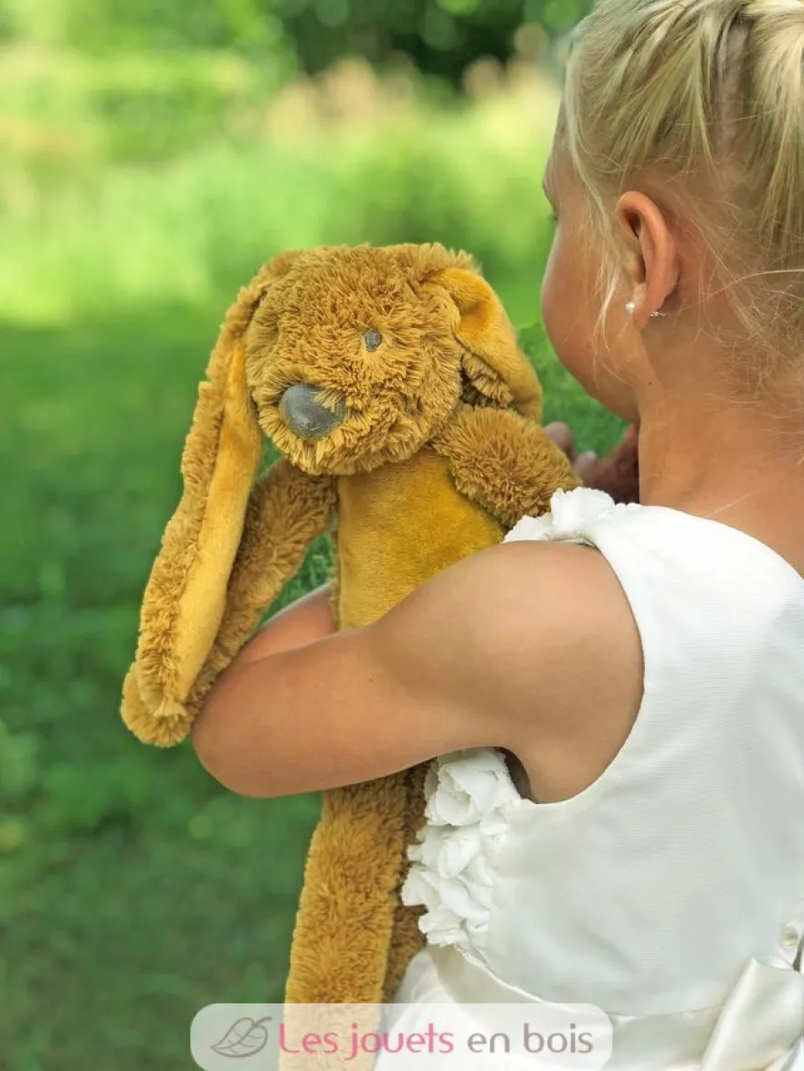 Peluche Lapin Richie Ocre 58 cm - Happy Horse
