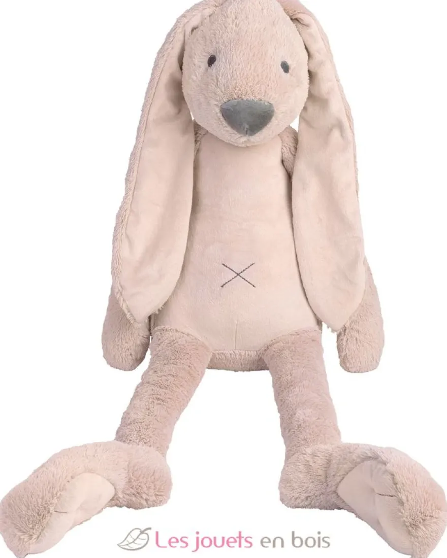 Peluche Lapin Richie Old Pink 58 cm - Happy Horse