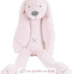 Peluche Lapin Richie rose clair 58 cm - Happy Horse