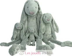 Peluche Lapin Richie vert 58 cm - Happy Horse