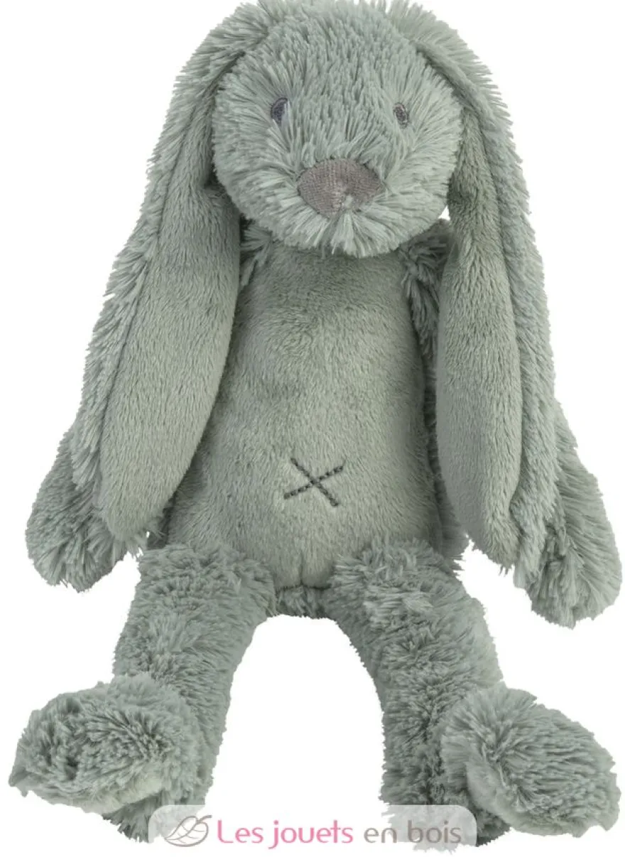 Peluche Lapin Richie Vert 38 cm - Happy Horse