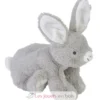 Peluche Lapin Rio 28cm gris - Happy Horse