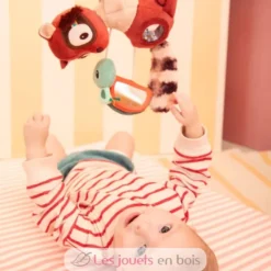 Peluche lémurien à suspendre Elvis s'accroche - Lilliputiens