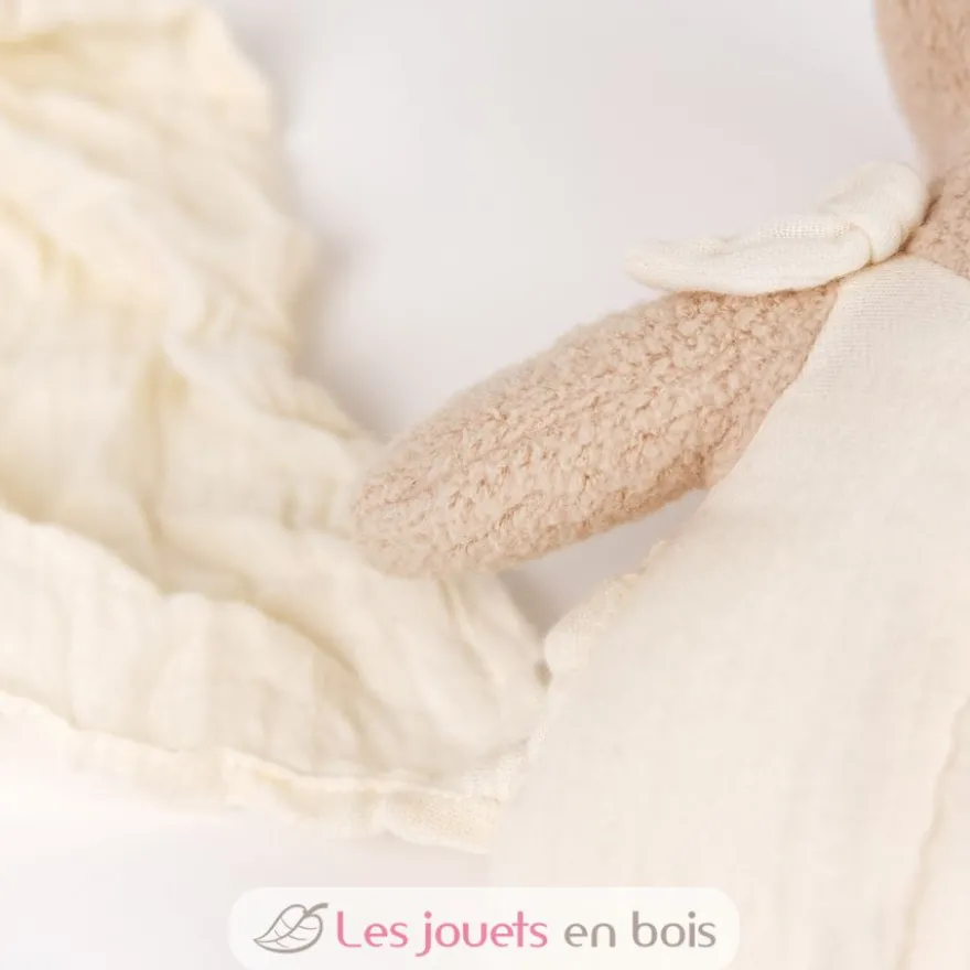 Peluche Léonie la girafe et son doudou en coton bio - Egmont Toys
