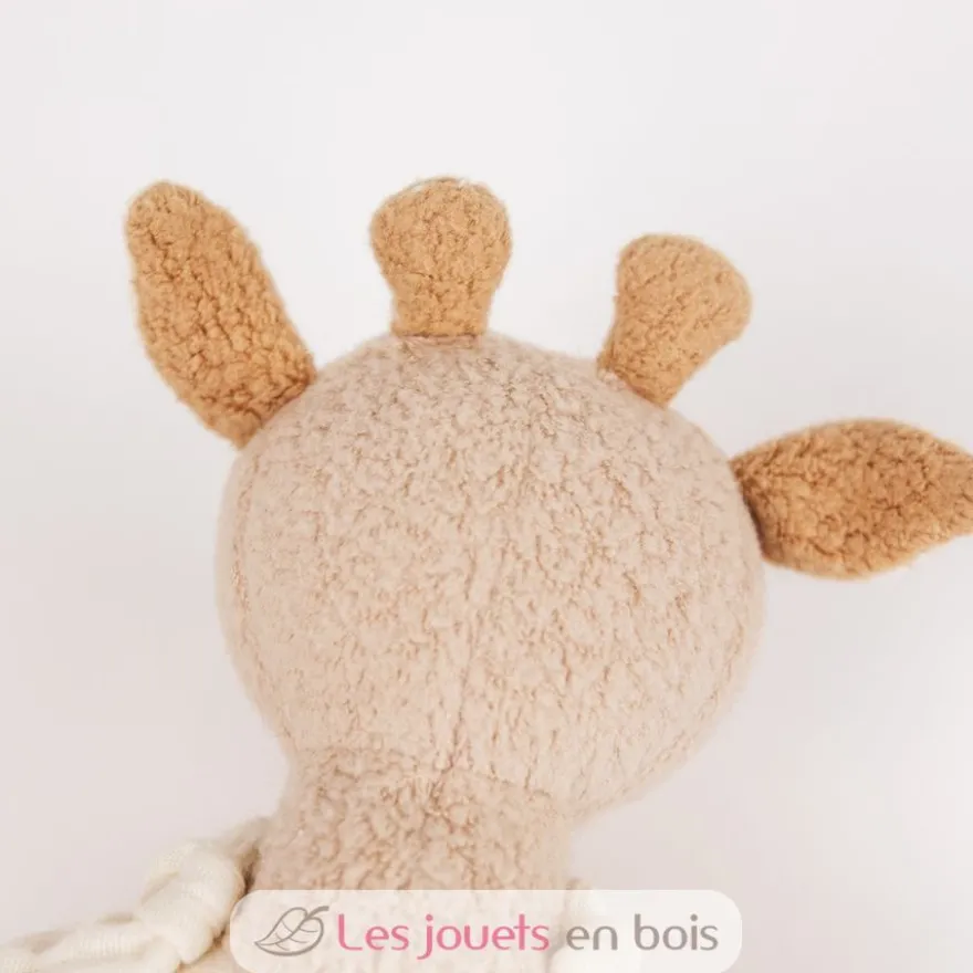 Peluche Léonie la girafe et son doudou en coton bio - Egmont Toys