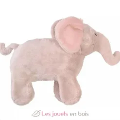 Peluche éléphant Elliot 30cm vieux rose - Happy Horse