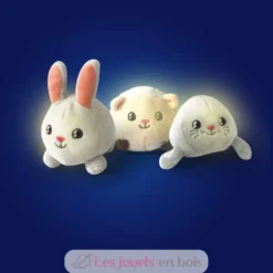 Peluche lumineuse Shakies Lapin - Pabobo