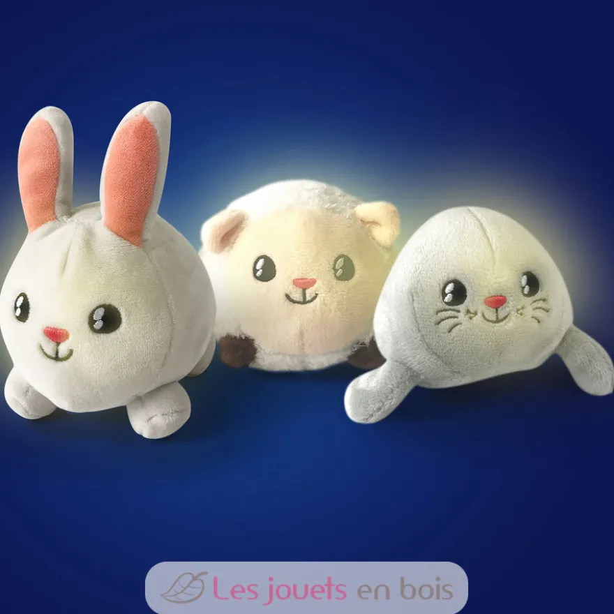 Peluche lumineuse Shakies Phoque - Pabobo