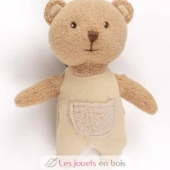 Peluche Marcel l'ours et son doudou en coton bio - Egmont Toys