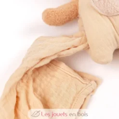 Peluche Marcel l'ours et son doudou en coton bio - Egmont Toys